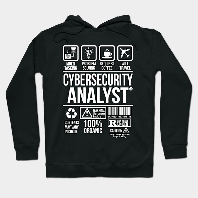 Cybersecurity Analyst T-shirt | Job Profession | #DW Hoodie by DynamiteWear